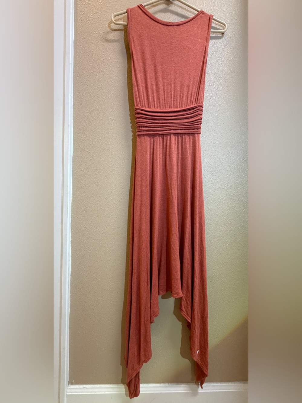 Max Studio Rust Orange High-Low Maxi Dress - Picture 2 of 10